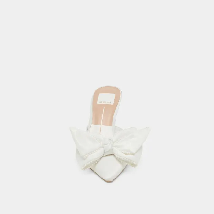 Heels Shop Dolce Vita Kayli Pearl Heels Vanilla Pearls Vanilla Pearls