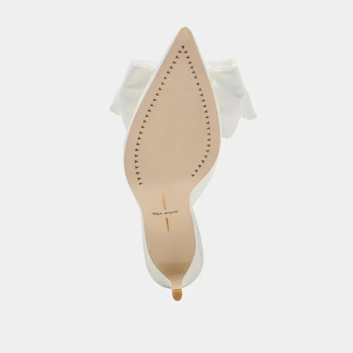Heels Shop Dolce Vita Kayli Pearl Heels Vanilla Pearls Vanilla Pearls