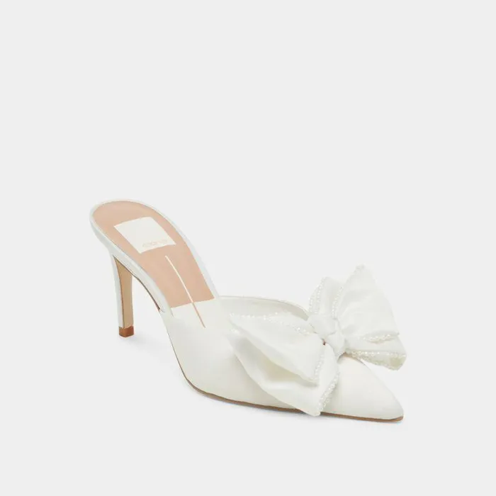 Heels Shop Dolce Vita Kayli Pearl Heels Vanilla Pearls Vanilla Pearls