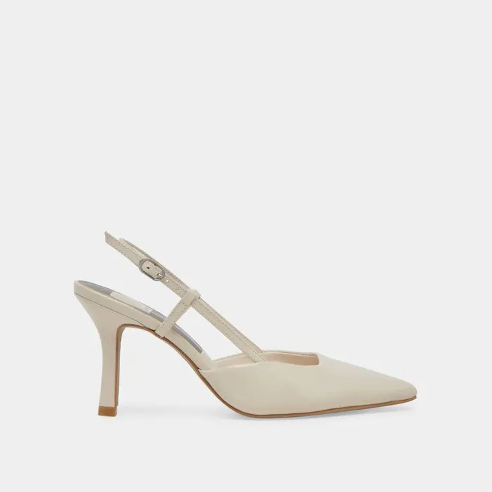 Heels Shop Dolce Vita Kim Heels Ivory Crinkle Patent Ivory Crinkle Patent