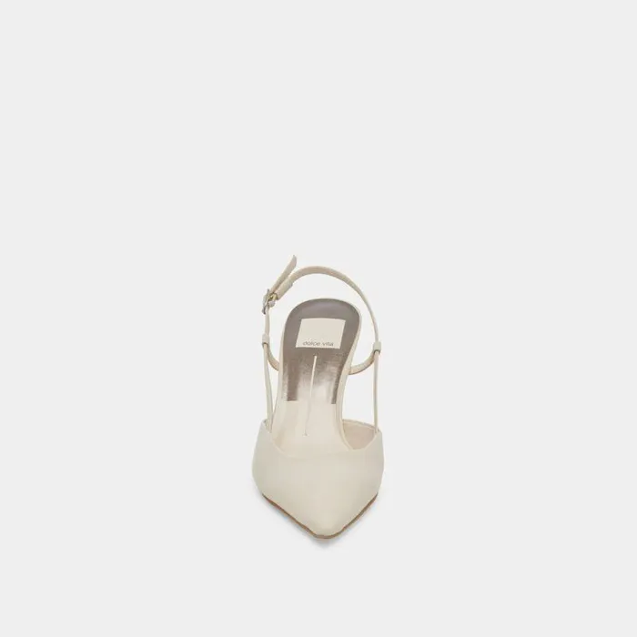 Heels Shop Dolce Vita Kim Heels Ivory Crinkle Patent Ivory Crinkle Patent