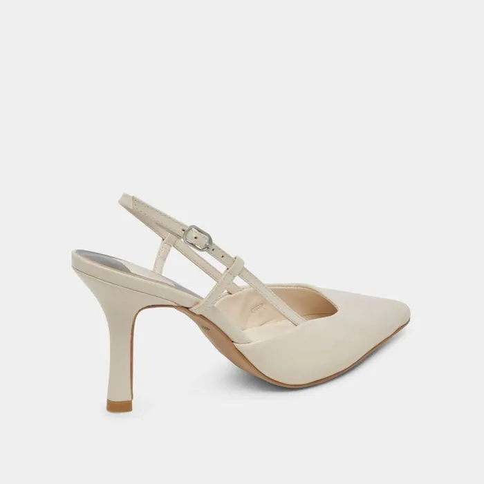 Heels Shop Dolce Vita Kim Heels Ivory Crinkle Patent Ivory Crinkle Patent