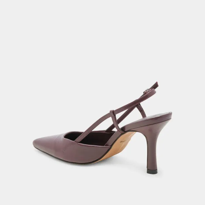 Heels Shop Dolce Vita Kim Heels Wine Crinkle Patent Wine Crinkle Patent