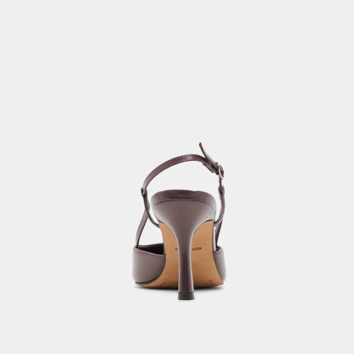 Heels Shop Dolce Vita Kim Heels Wine Crinkle Patent Wine Crinkle Patent