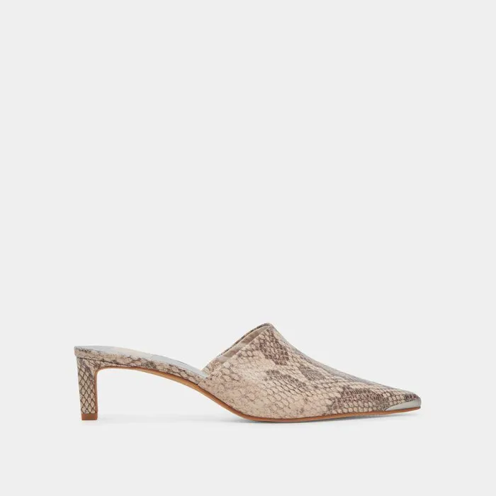 Heels Shop Dolce Vita Lexy Heels Sand Snake Embossed Sand Snake Embossed
