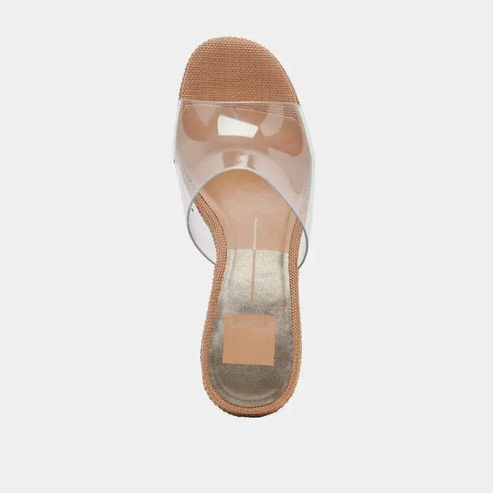 Heels Shop Dolce Vita Lichia Heels Cocoa Vinyl Cocoa Vinyl