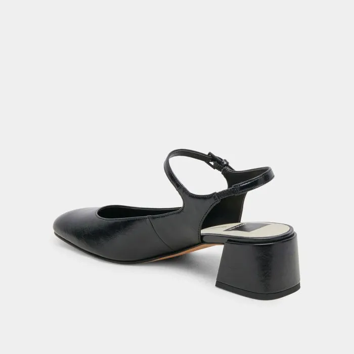Heels Shop Dolce Vita Maggi Heels Midnight Crinkle Patent Midnight Crinkle Patent