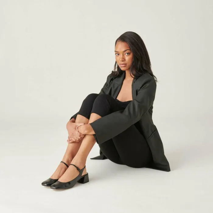 Heels Shop Dolce Vita Maggi Heels Midnight Crinkle Patent Midnight Crinkle Patent