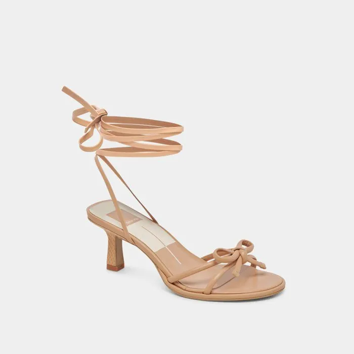 Heels Shop Dolce Vita Maison Heels Light Tan Leather Light Tan Leather