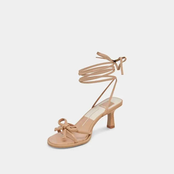 Heels Shop Dolce Vita Maison Heels Light Tan Leather Light Tan Leather