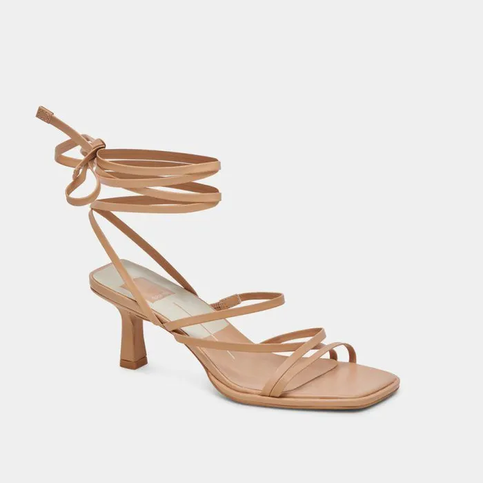Heels Shop Dolce Vita Malabo Heels Light Tan Leather Light Tan Leather