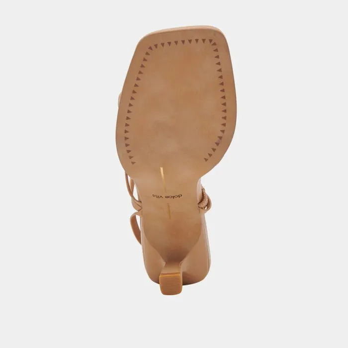 Heels Shop Dolce Vita Malabo Heels Light Tan Leather Light Tan Leather
