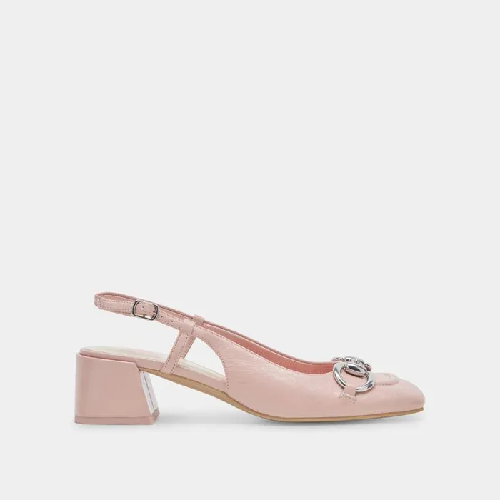 Heels Shop Dolce Vita Melli Heels Pink Crinkle Patent Pink Crinkle Patent