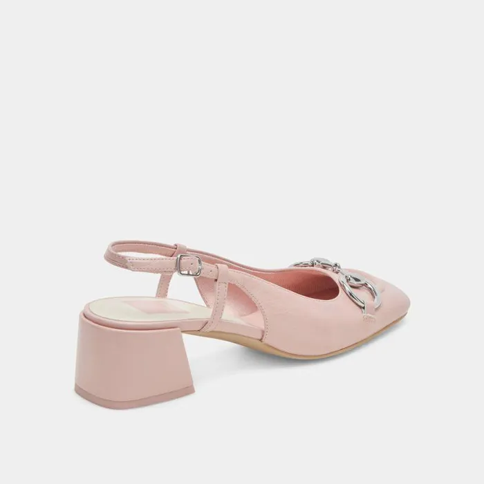 Heels Shop Dolce Vita Melli Heels Pink Crinkle Patent Pink Crinkle Patent