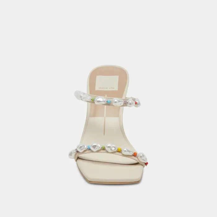 Heels Shop Dolce Vita Naja Pride Heels Rainbow Pearls Rainbow Pearls