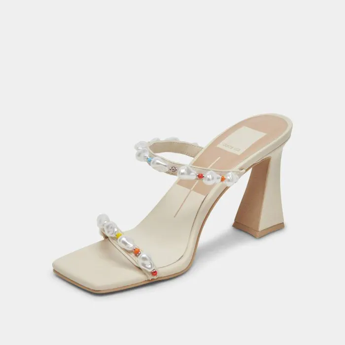 Heels Shop Dolce Vita Naja Pride Heels Rainbow Pearls Rainbow Pearls