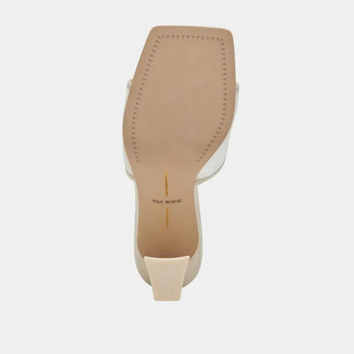 Heels Shop Dolce Vita Narda Heels Ivory Mesh Ivory Mesh