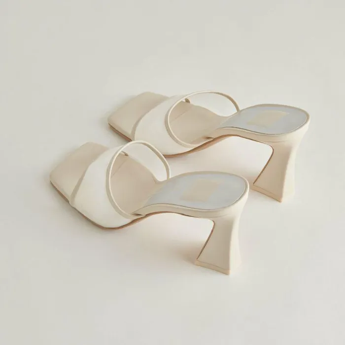 Heels Shop Dolce Vita Narda Heels Ivory Mesh Ivory Mesh