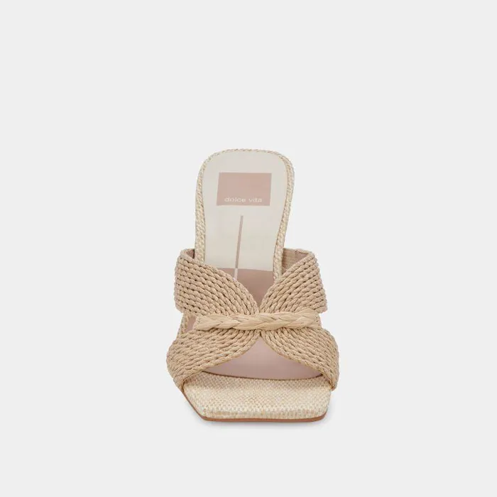 Heels Shop Dolce Vita Nitro Heels Lt Natural Raffia Lt Natural Raffia