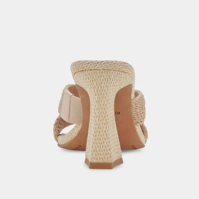 Heels Shop Dolce Vita Nitro Heels Lt Natural Raffia Lt Natural Raffia