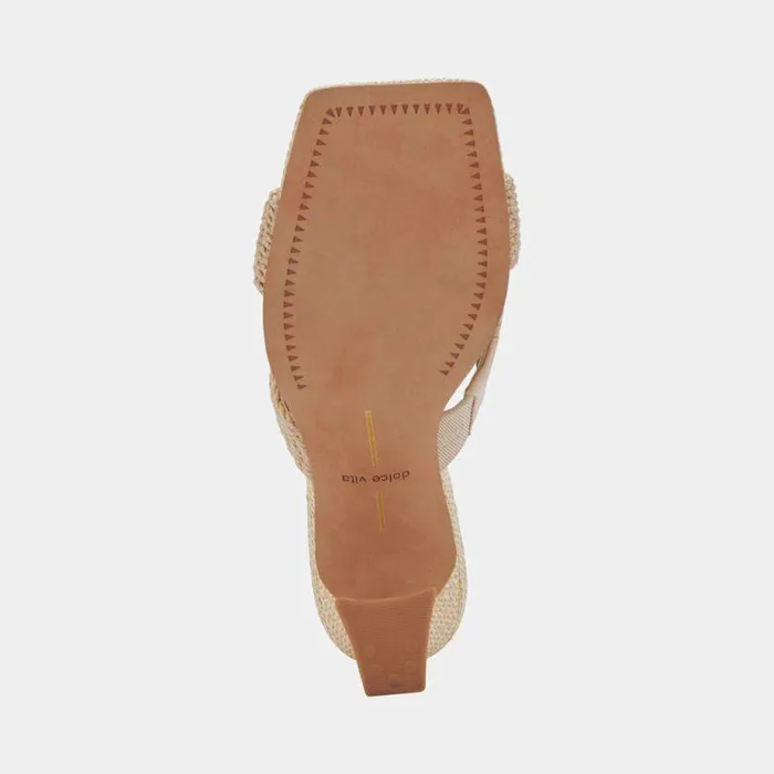 Heels Shop Dolce Vita Nitro Wide Heels Lt Natural Raffia Wide Raffia Heels Lt Natural