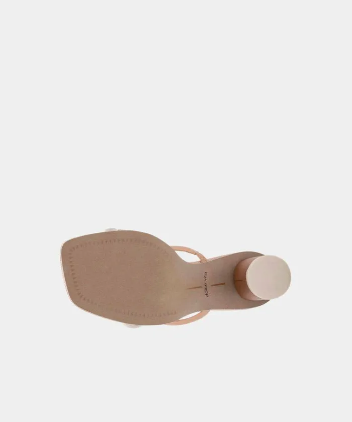 Heels Shop Dolce Vita Noles Heels Natural White Women039s Chunky Round Heels Natural White