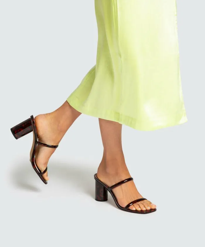 Heels Shop Dolce Vita Noles Heels Tortoise Women039s Chunky Round Heels Tortoise