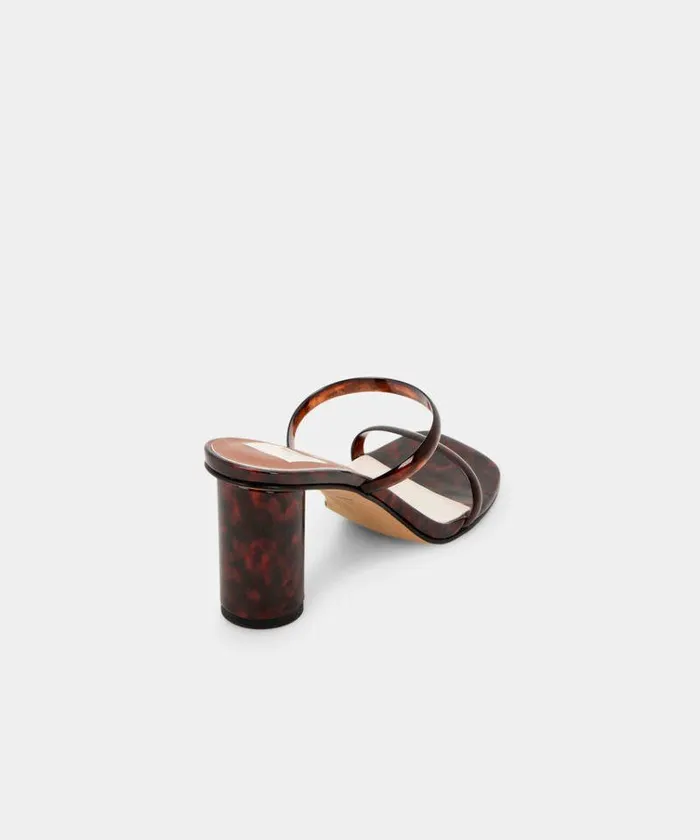 Heels Shop Dolce Vita Noles Heels Tortoise Women039s Chunky Round Heels Tortoise