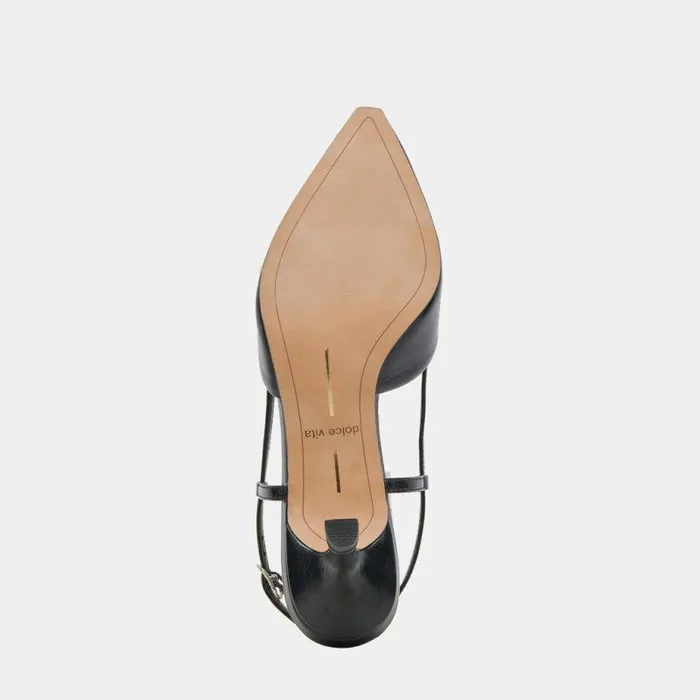 Heels Shop Dolce Vita Odela Heels Midnight Crinkle Patent Midnight Crinkle Patent