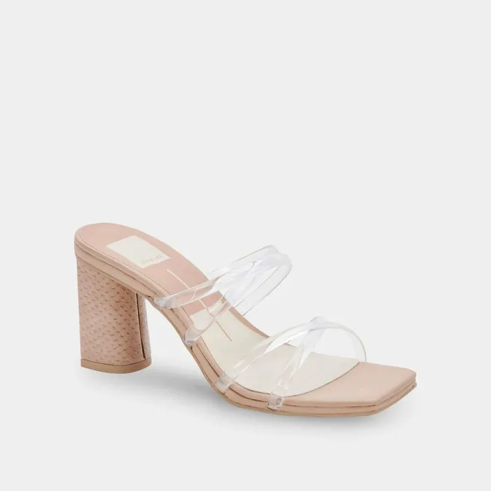 Heels Shop Dolce Vita Patsi Heels Crystal Vinyl Crystal Vinyl