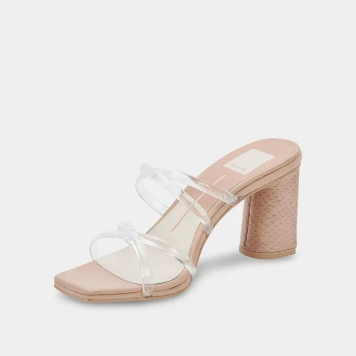 Heels Shop Dolce Vita Patsi Heels Crystal Vinyl Crystal Vinyl