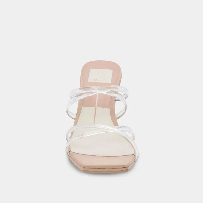 Heels Shop Dolce Vita Patsi Heels Crystal Vinyl Crystal Vinyl