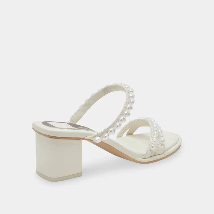 Heels Shop Dolce Vita Tinker Pearl Heels Vanilla Pearls Vanilla Pearls