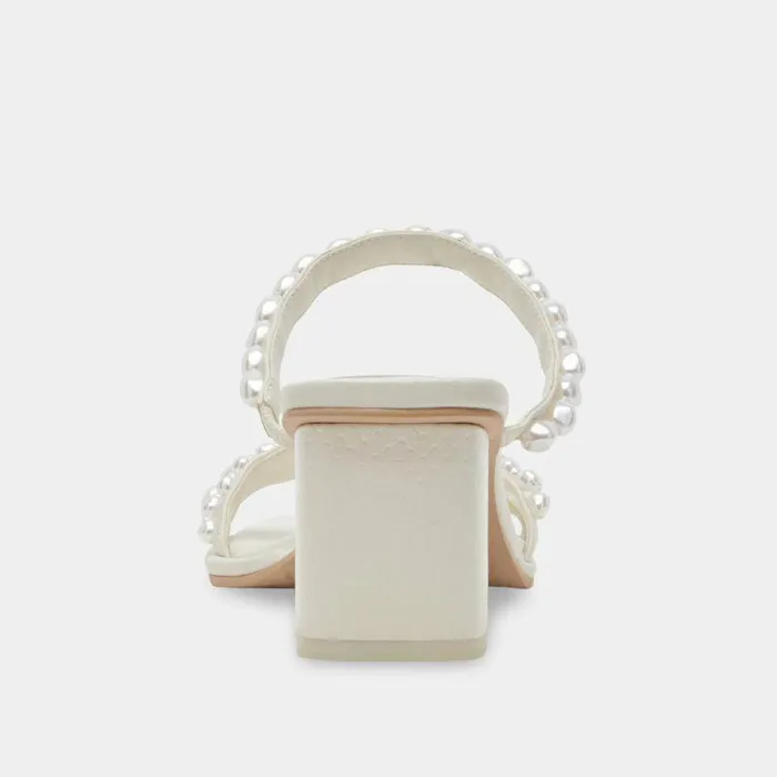 Heels Shop Dolce Vita Tinker Pearl Heels Vanilla Pearls Vanilla Pearls