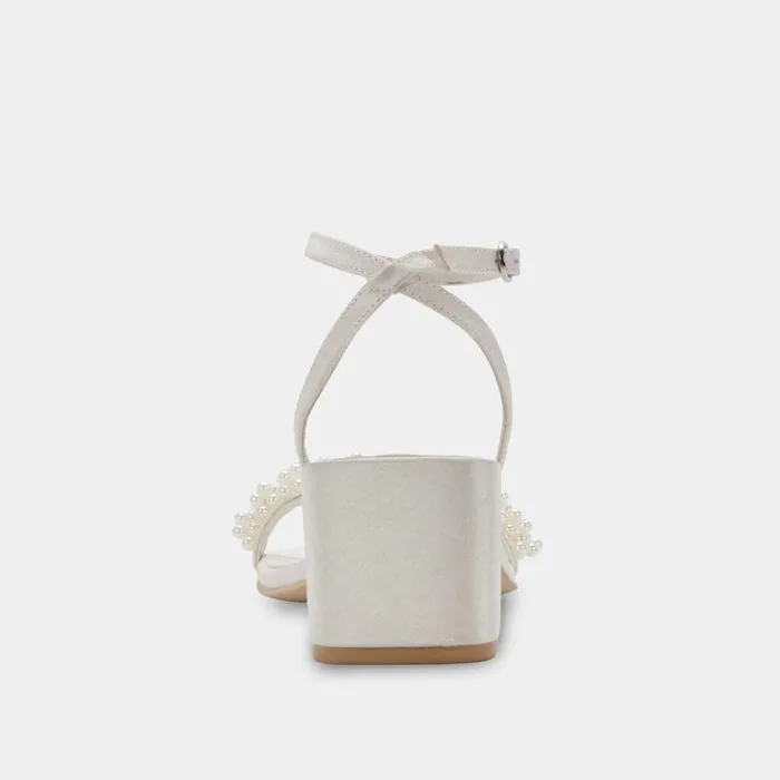 Heels Shop Dolce Vita Zalima Heels Vanilla Pearls Vanilla Pearls