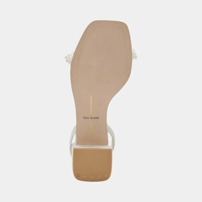 Heels Shop Dolce Vita Zalima Heels Vanilla Pearls Vanilla Pearls