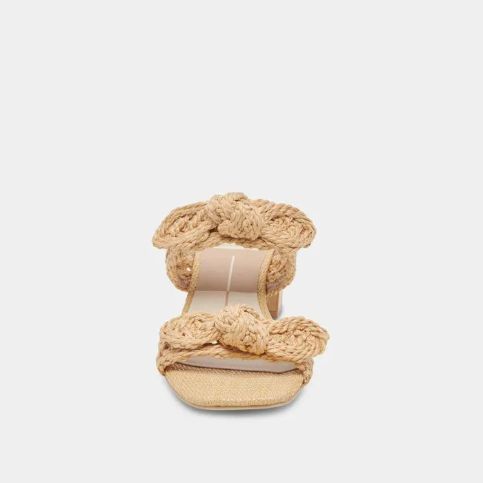 Heels Shop Dolce Vita Zemmie Sandals Lt Natural Raffia Lt Natural Raffia