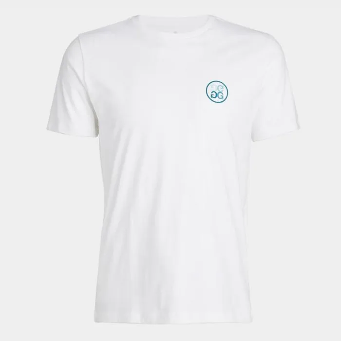 Hoodies and Tees Men GFORE GOLFER COTTON TEE Snow
