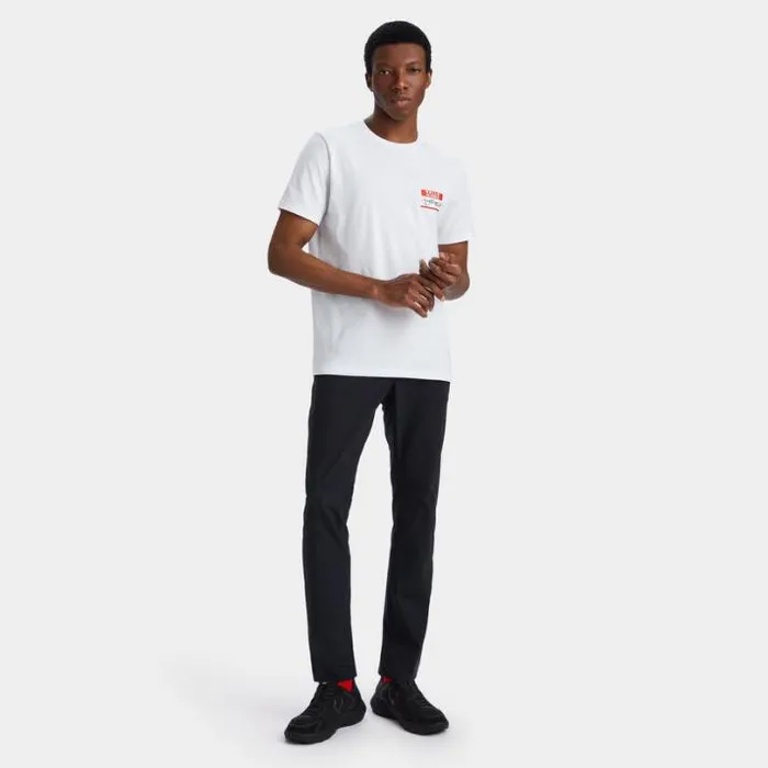 Hoodies and Tees Men GFORE HELLO MY NAME IS COTTON TEE Snow