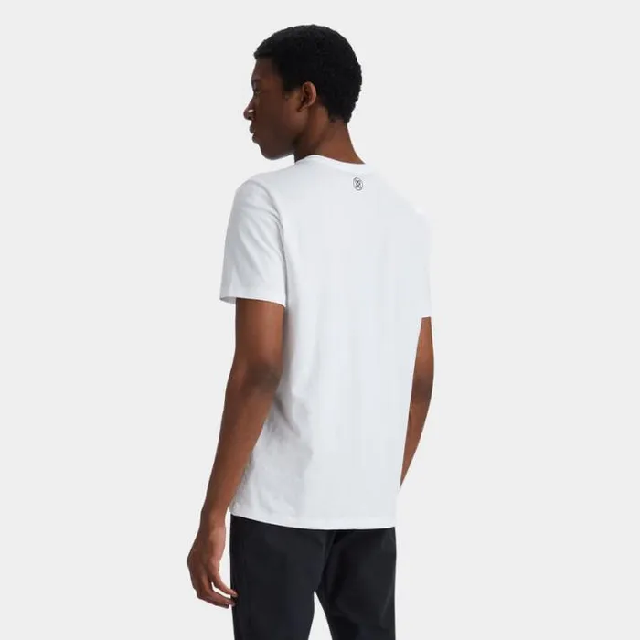 Hoodies and Tees Men GFORE HELLO MY NAME IS COTTON TEE Snow