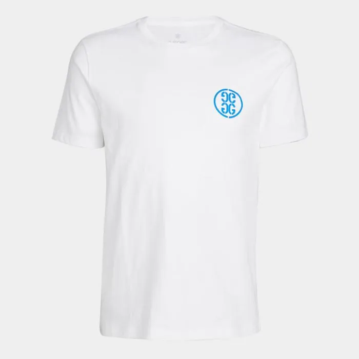 Hoodies and Tees Men GFORE LIMITED EDITION WORDS COTTON TEE Snow