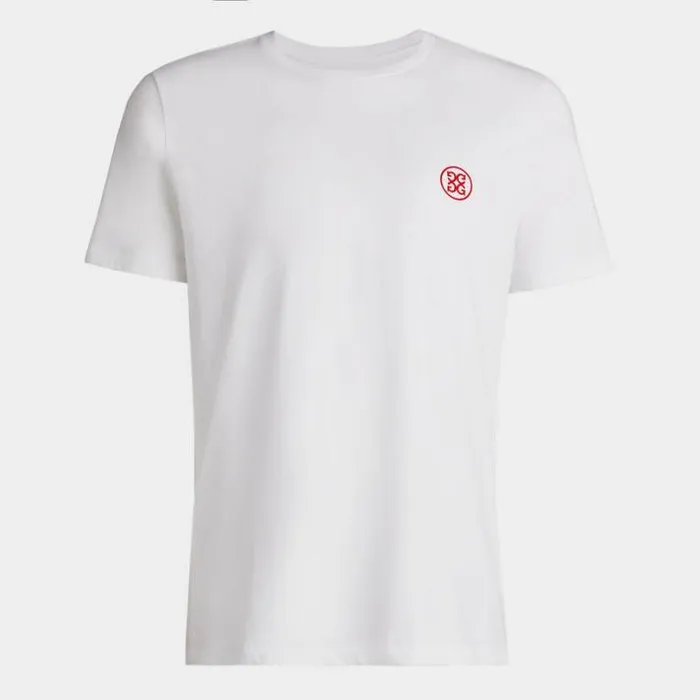 Hoodies and Tees Men GFORE PKLE MEN039S COTTON TEE Snow