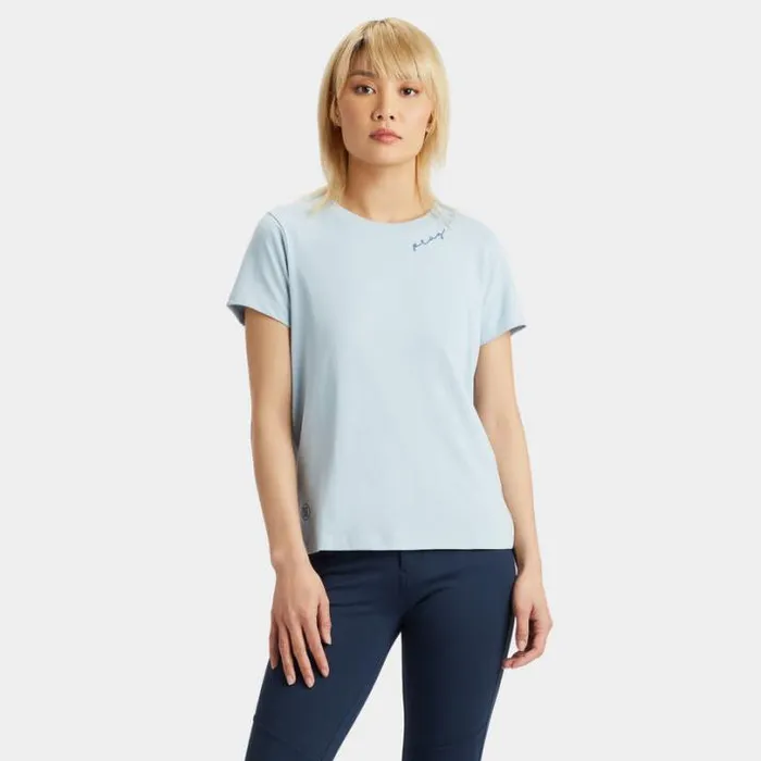 Hoodies and Tees Women GFORE PRAY FOR BIRDIES COTTON TEE Drizzle