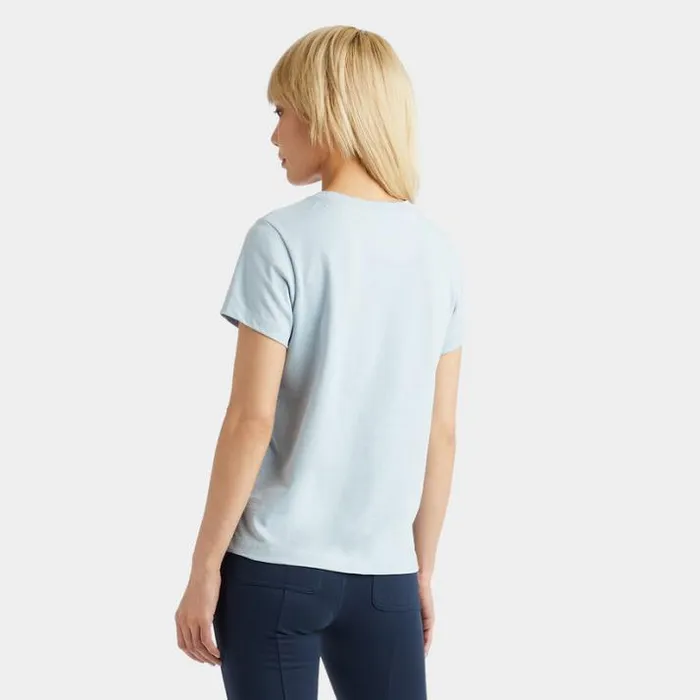 Hoodies and Tees Women GFORE PRAY FOR BIRDIES COTTON TEE Drizzle
