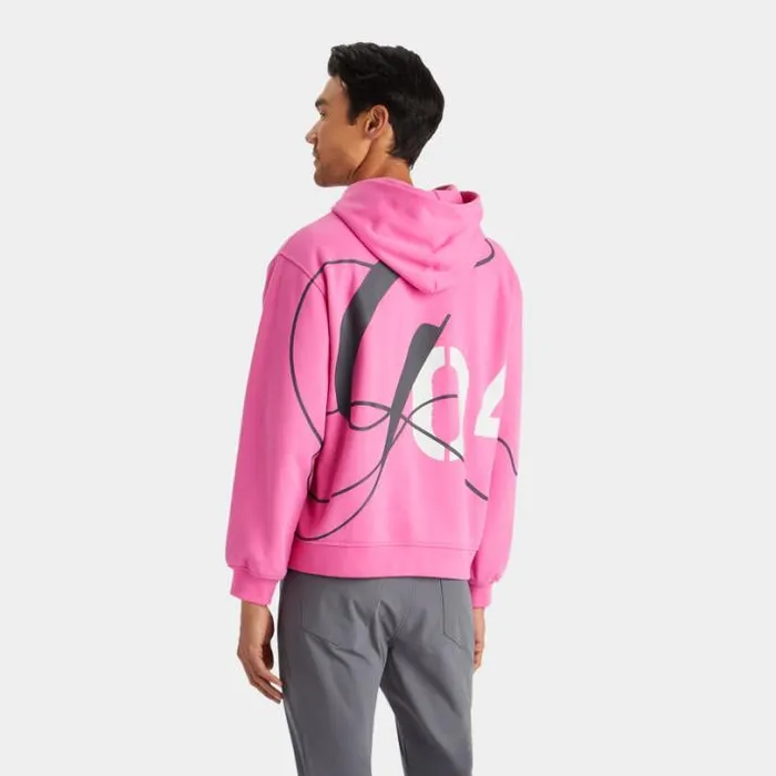 Hoodies and Tees WomenMen GFORE G04 UNISEX FRENCH TERRY HOODIE Day Glow Pink