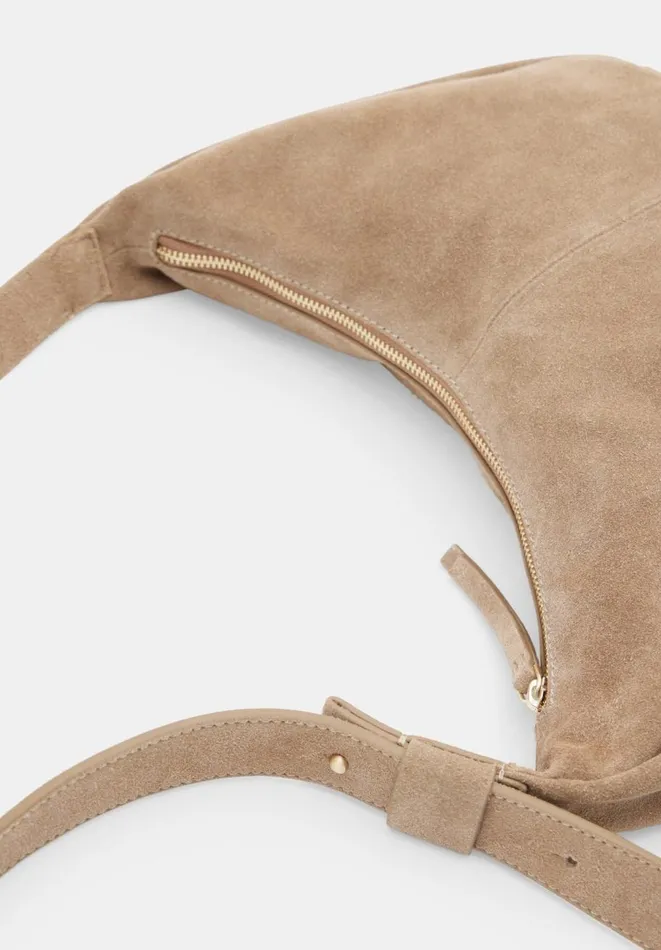 Hush Bags Women Lydia Scoop Crossbody Bag Light Tan Hush Bags Women Lydia Scoop Crossbody Bag Light Tan