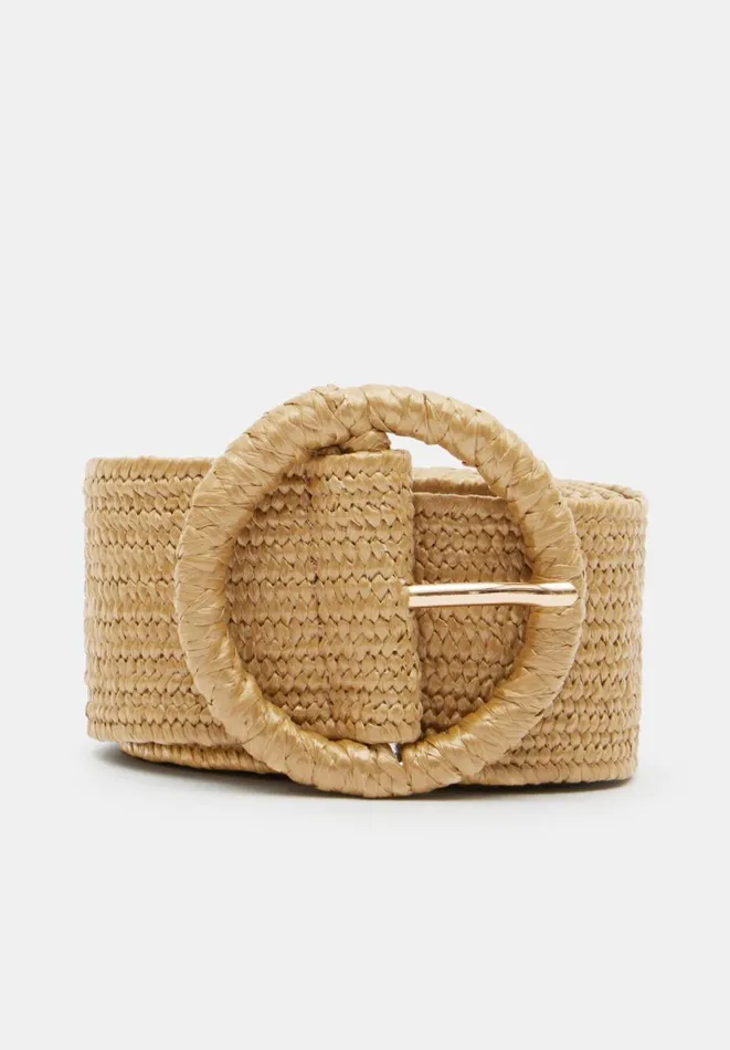 Hush Belts Women Wrenley Woven Belt Natural Hush Belts Women Wrenley Woven Belt Natural