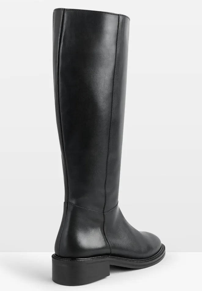 Hush Boots Women Cooper Leather Boots Black Hush Boots Women Cooper Leather Boots Black