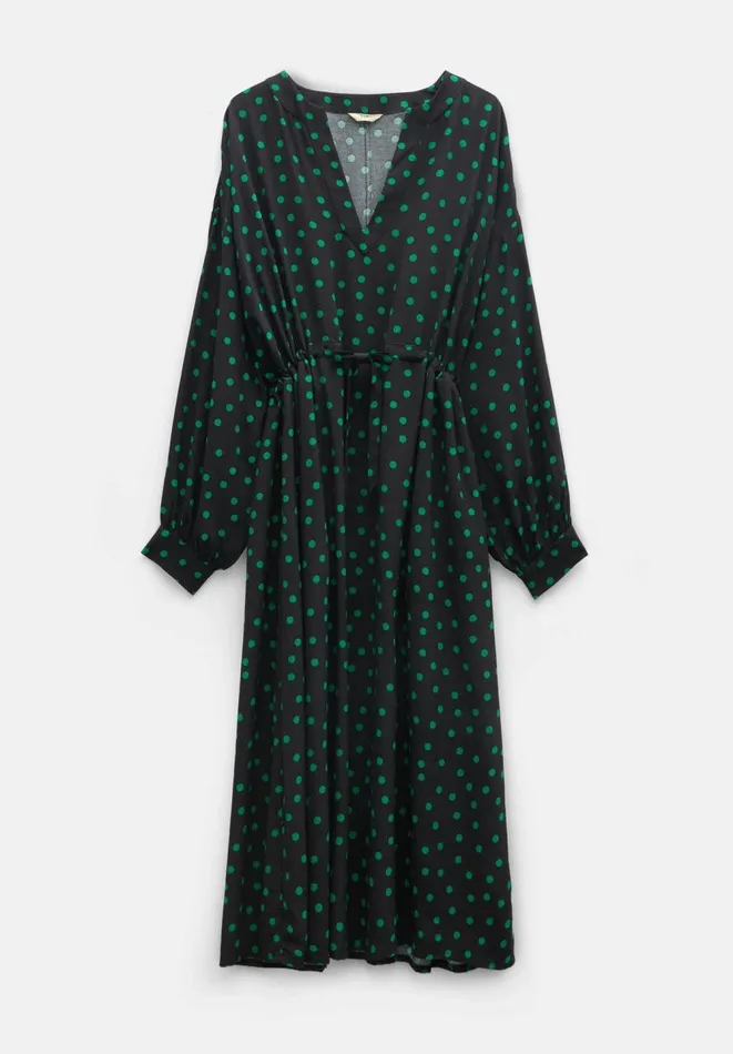 Hush Dresses Women Aimee Oversized Maxi Dress Polka Dots Green Hush Dresses Women Aimee Oversized Maxi Dress Polka Dots Green
