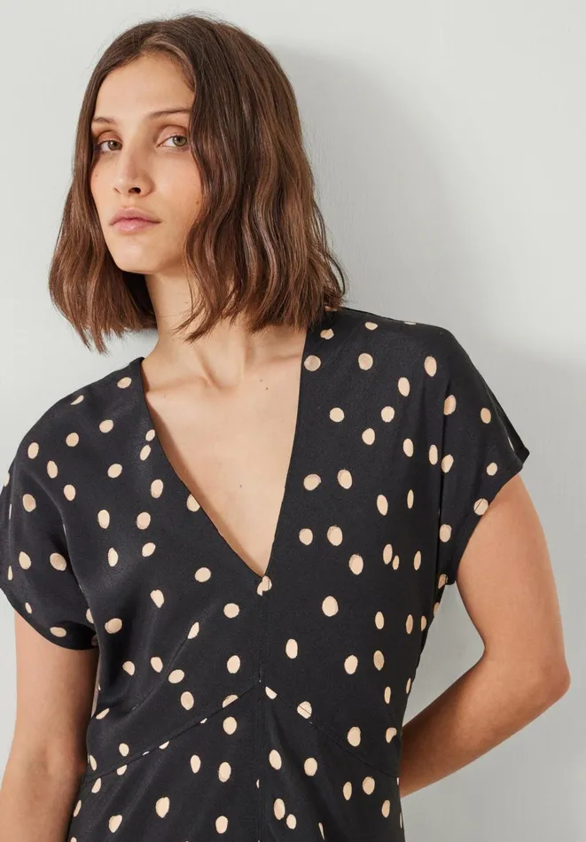 Hush Dresses Women Amelia Printed Maxi Dress Painted Polka Hush Dresses Women Amelia Printed Maxi Dress Painted Polka